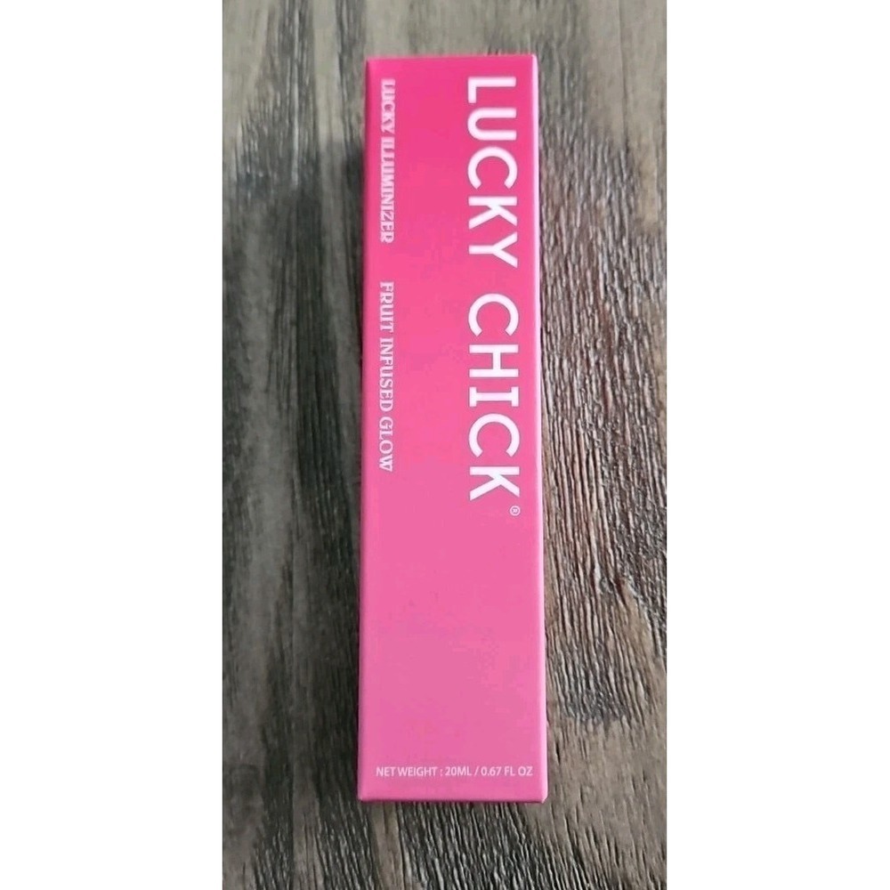 NIB LUCKY CHICK  Fruit Infused Illuminizer 0.67 fl oz - Radiant Glow (Bronze)